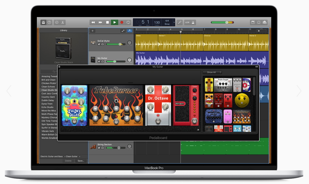 How to connect my guitar to garageband ipad to pc